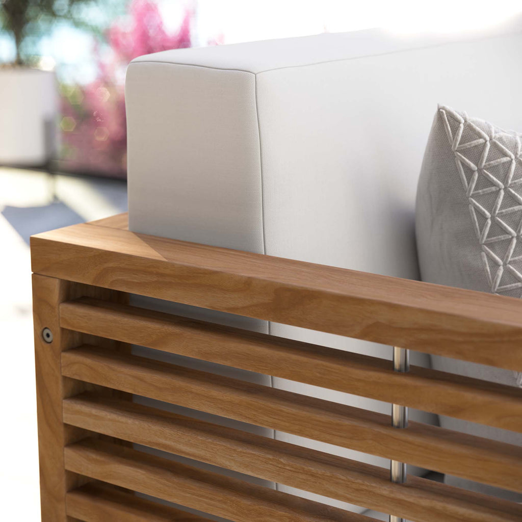 Barkley Teak Loveseat