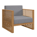Barkley Teak Outdoor Armchair