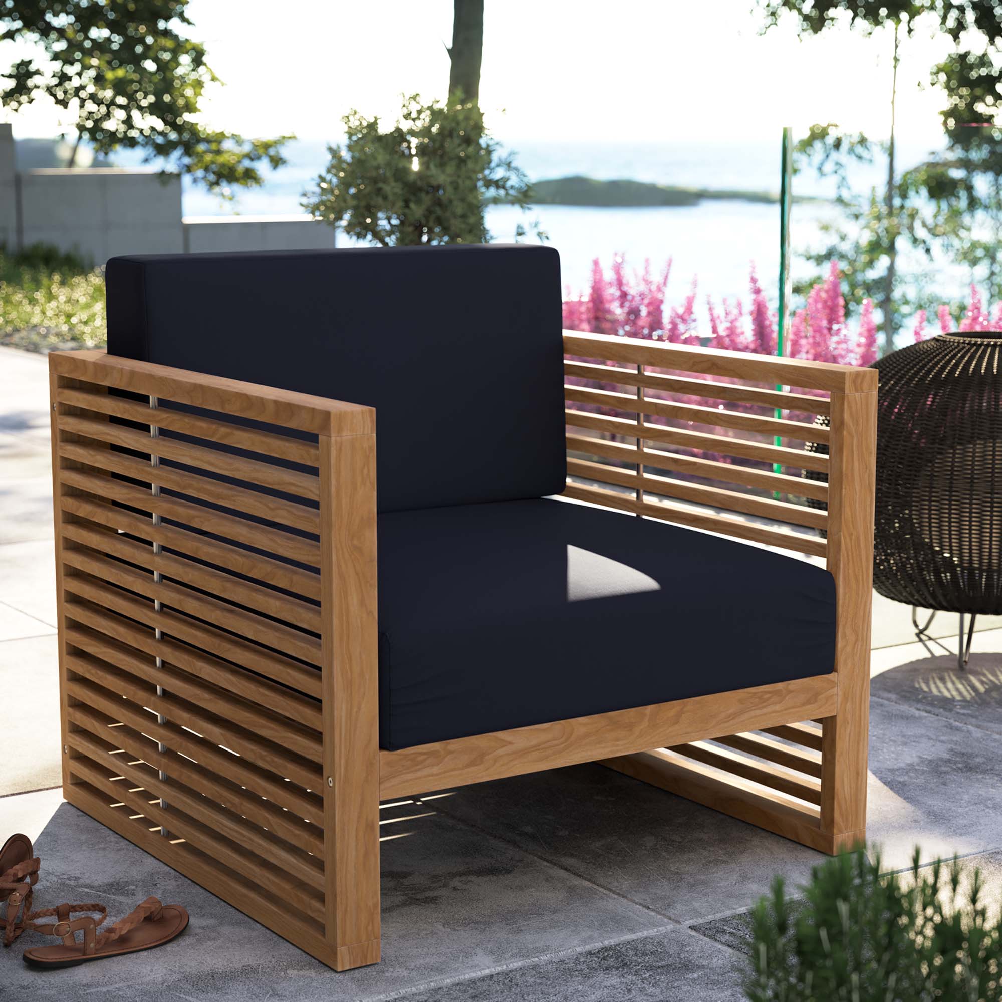 Barkley Teak Outdoor Armchair