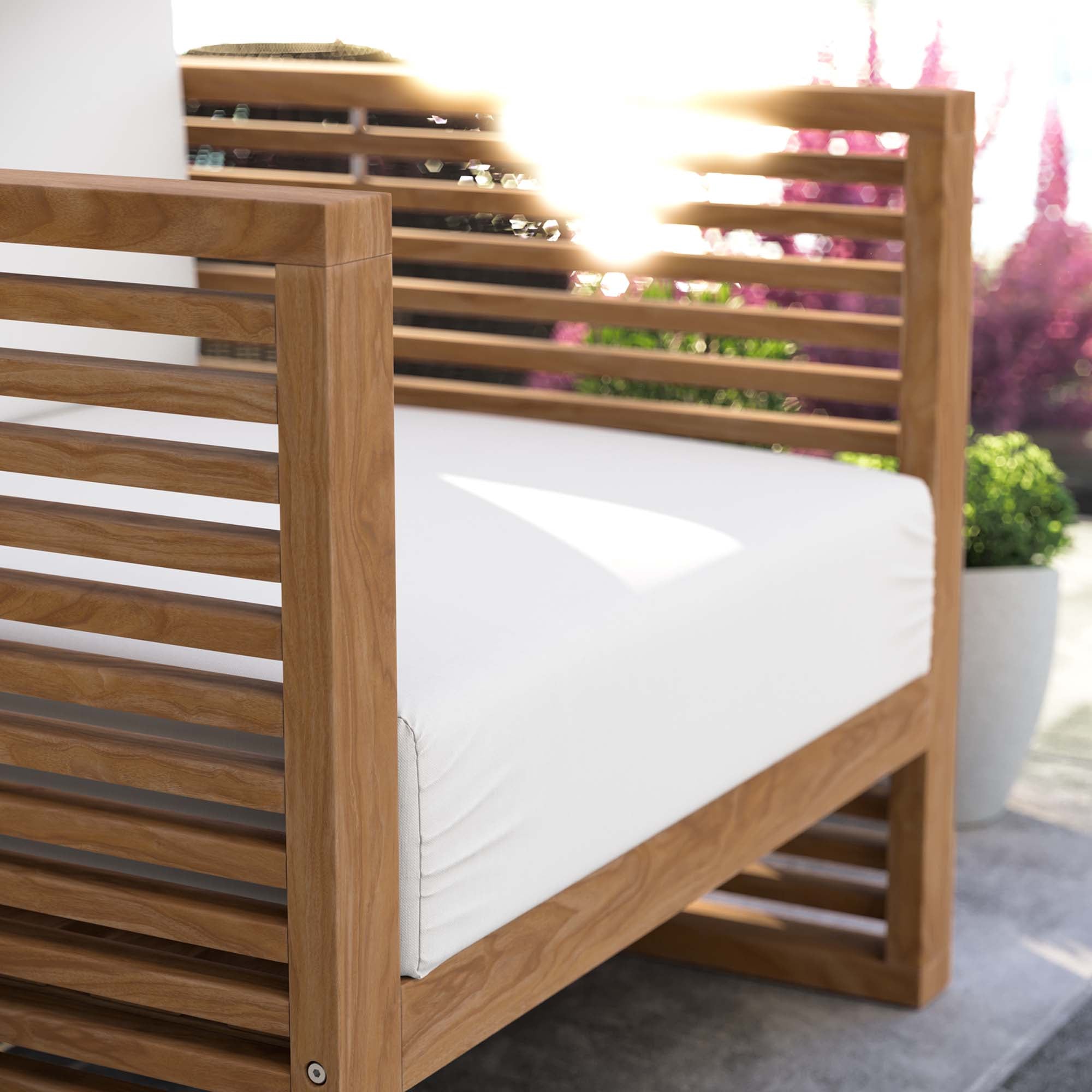 Barkley Teak Outdoor Armchair