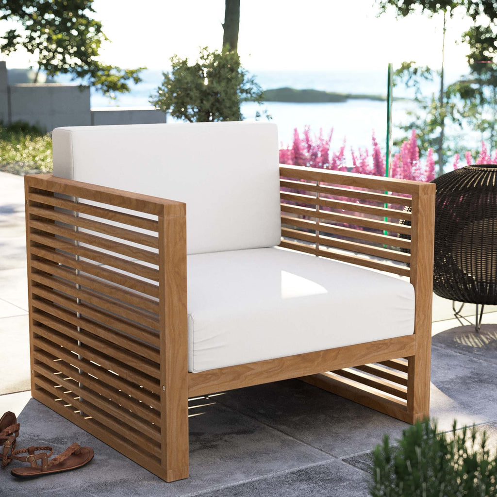 Barkley Teak Outdoor Armchair