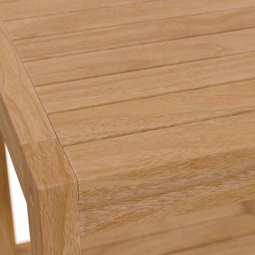 Barkley Teak Wood Outdoor Coffee Table
