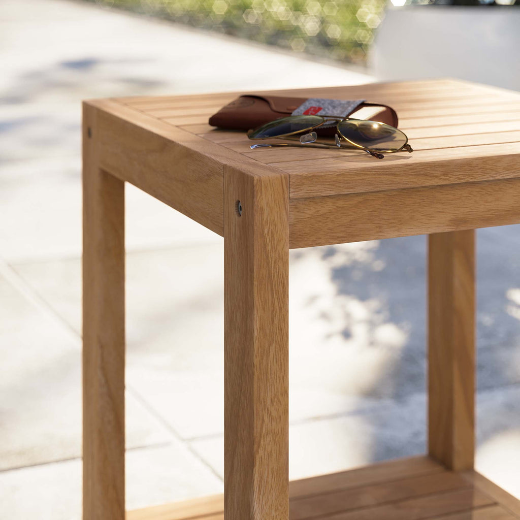 Barkley Teak Wood Outdoor Coffee Table