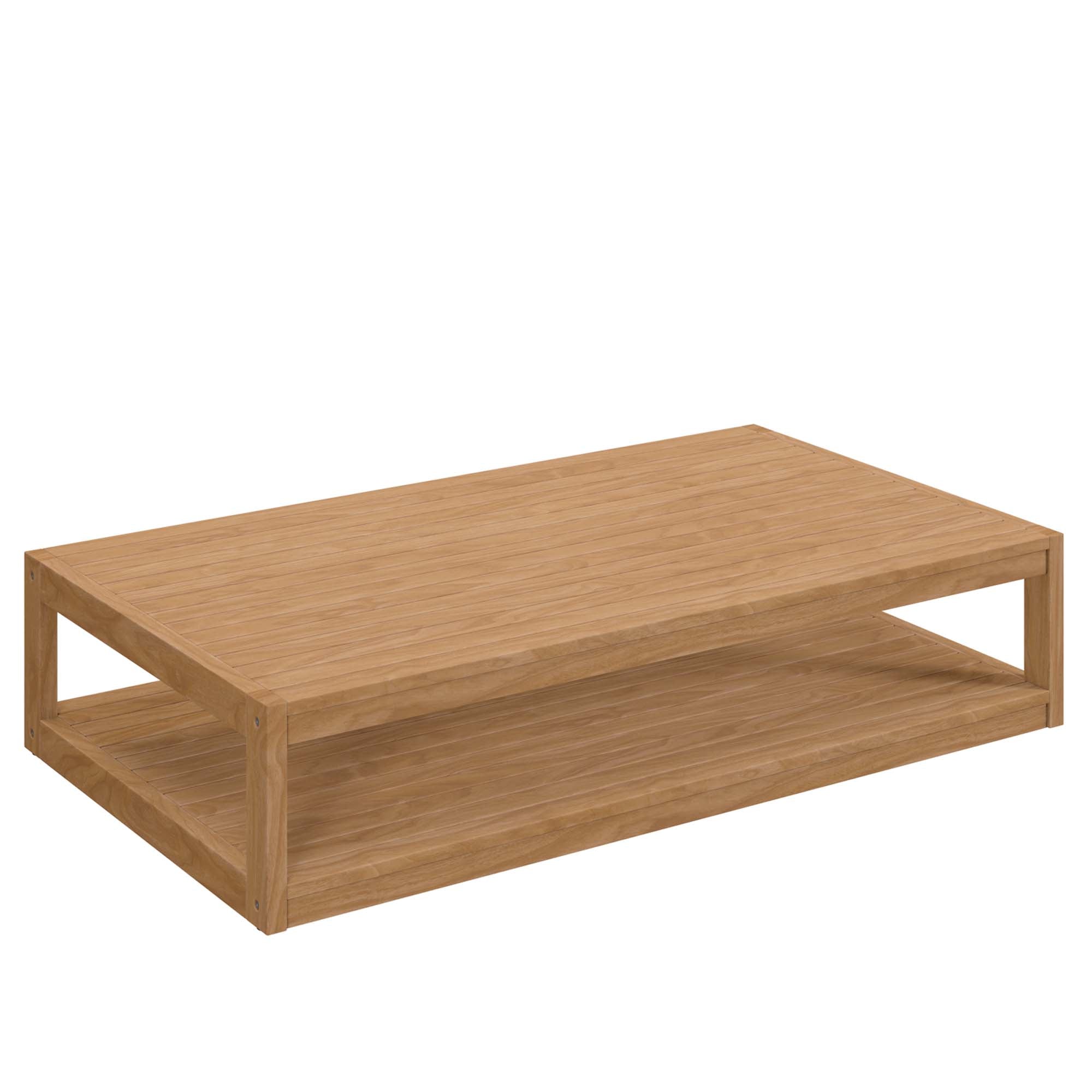 Barkley Teak Wood Outdoor Coffee Table