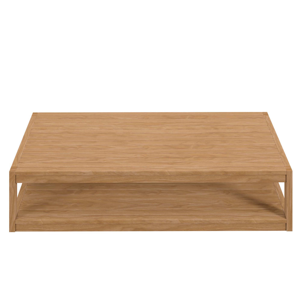 Barkley Teak Wood Outdoor Coffee Table