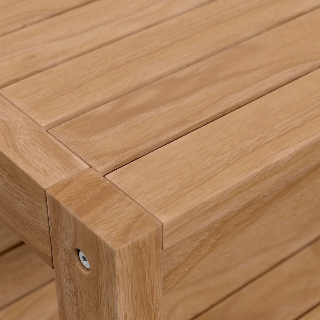 Barkley Teak Wood Outdoor Coffee Table