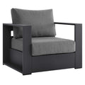 Tulsa Outdoor Powder Coated Aluminum Armchair