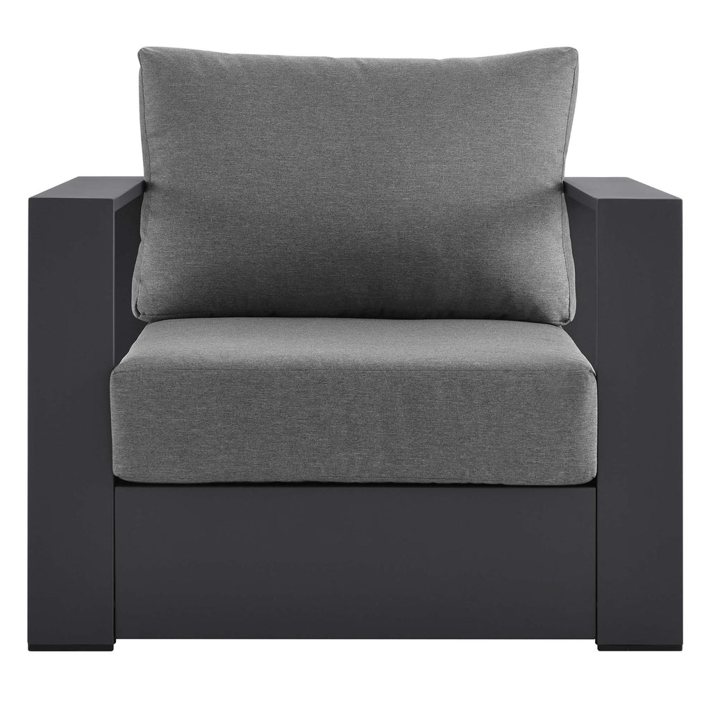 Tulsa Outdoor Powder Coated Aluminum Armchair