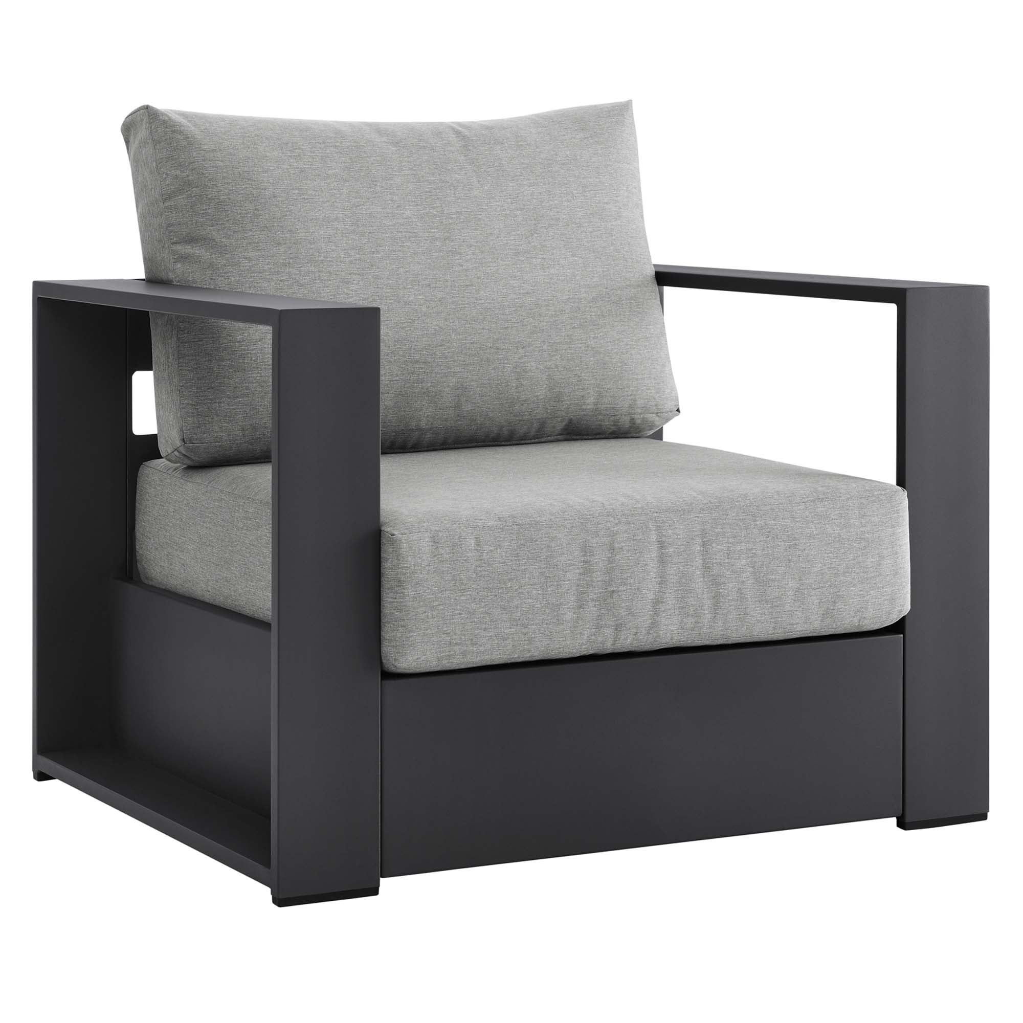 Tulsa Outdoor Powder Coated Aluminum Armchair