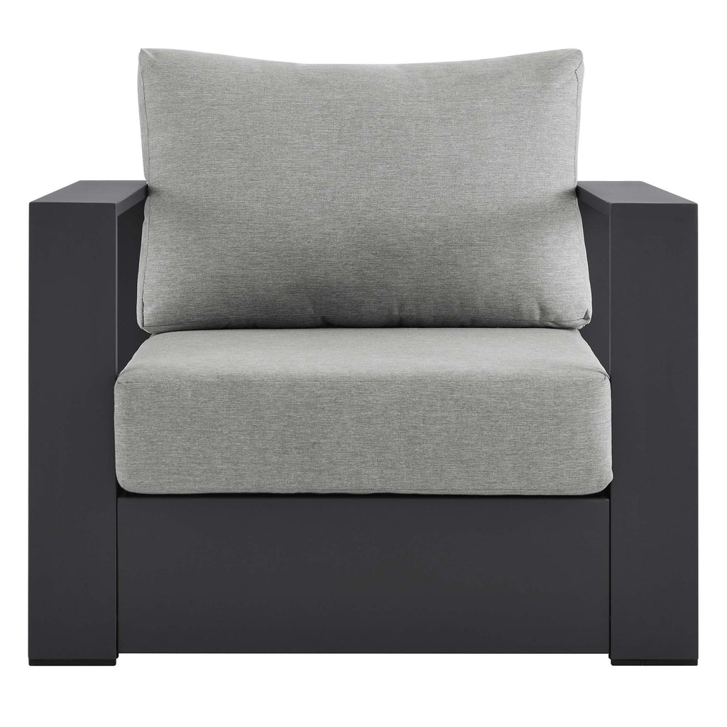 Tulsa Outdoor Powder Coated Aluminum Armchair