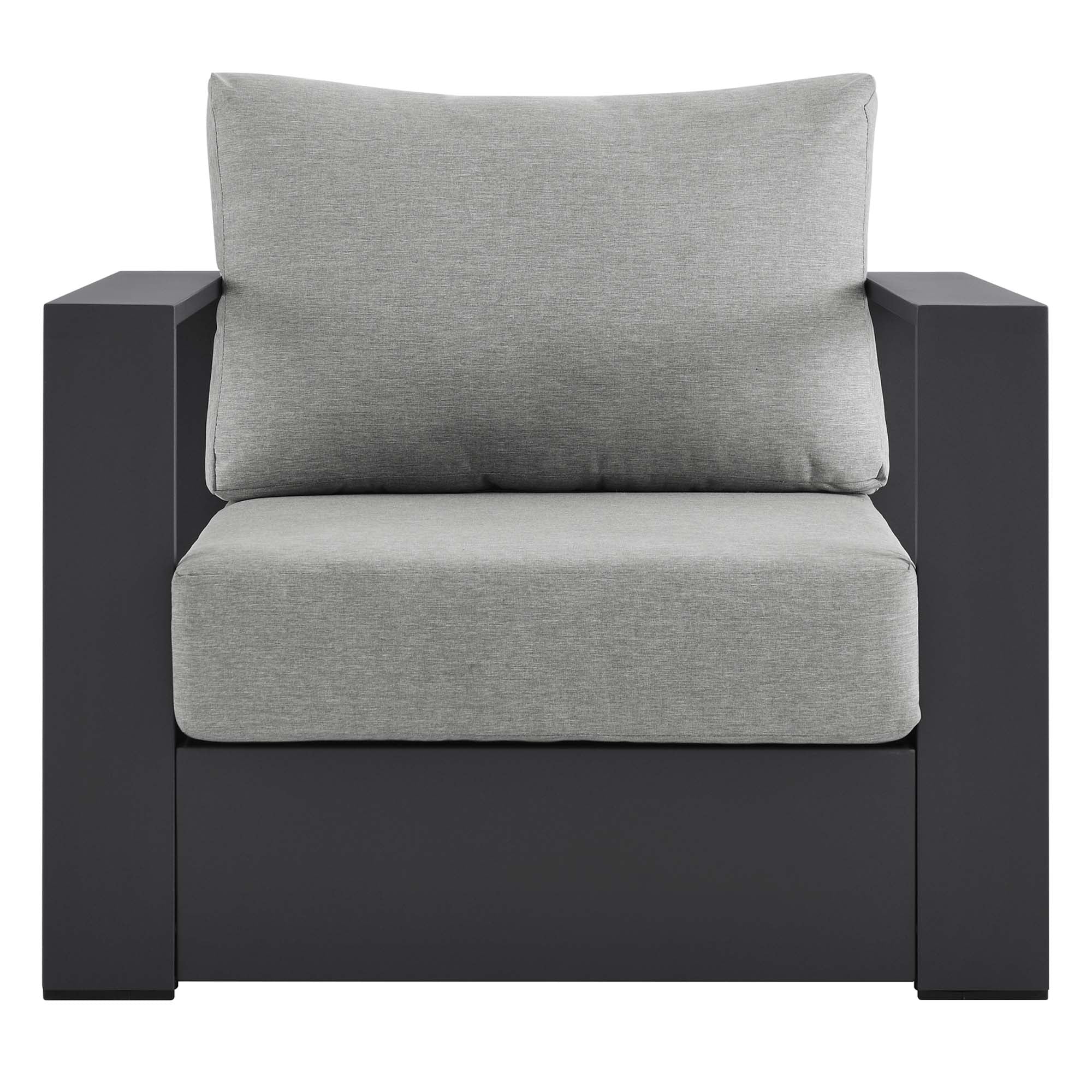 Tulsa Outdoor Powder Coated Aluminum Armchair