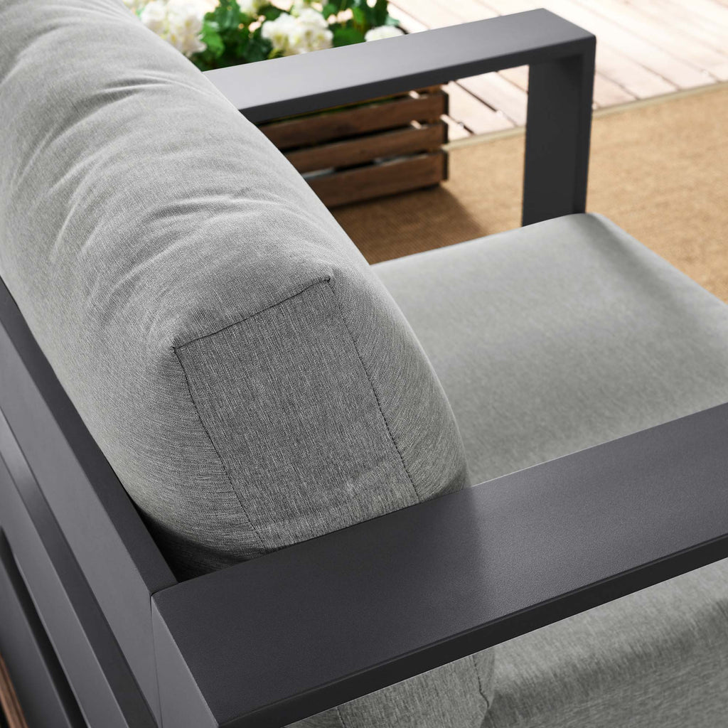 Tulsa Outdoor Powder Coated Aluminum Armchair