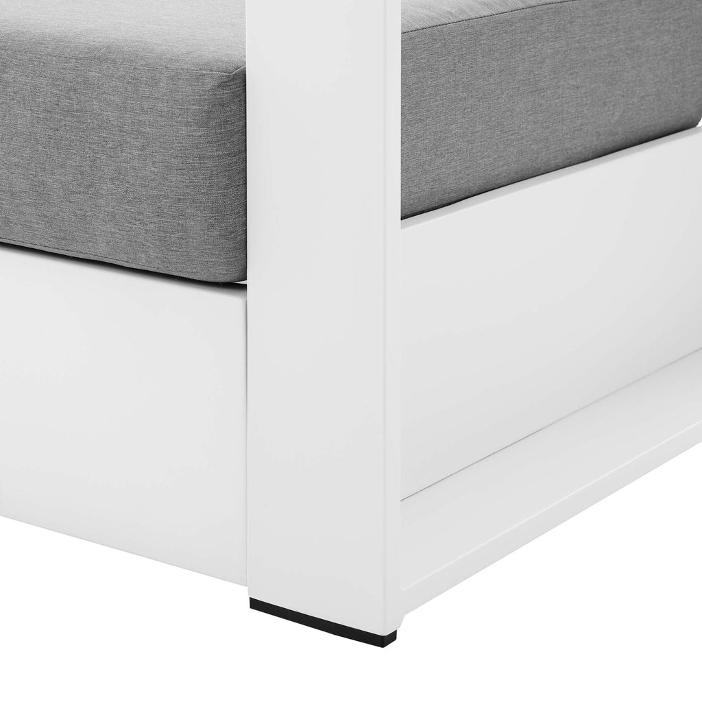 Tulsa Outdoor Powder Coated Aluminum Armchair