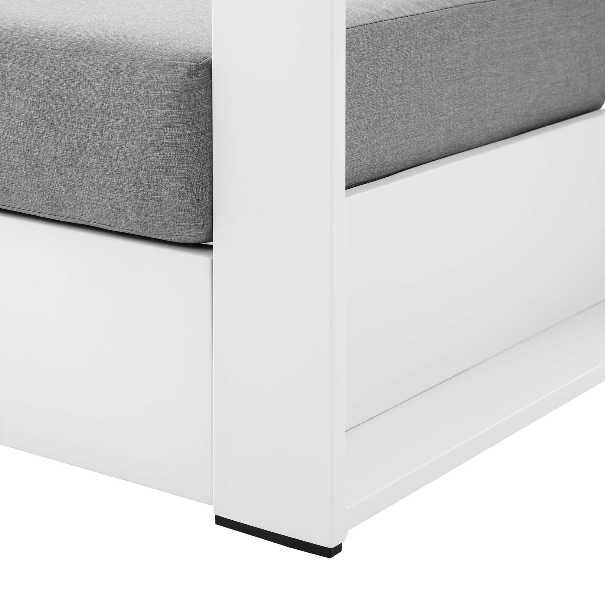 Tulsa Outdoor Powder Coated Aluminum Armchair