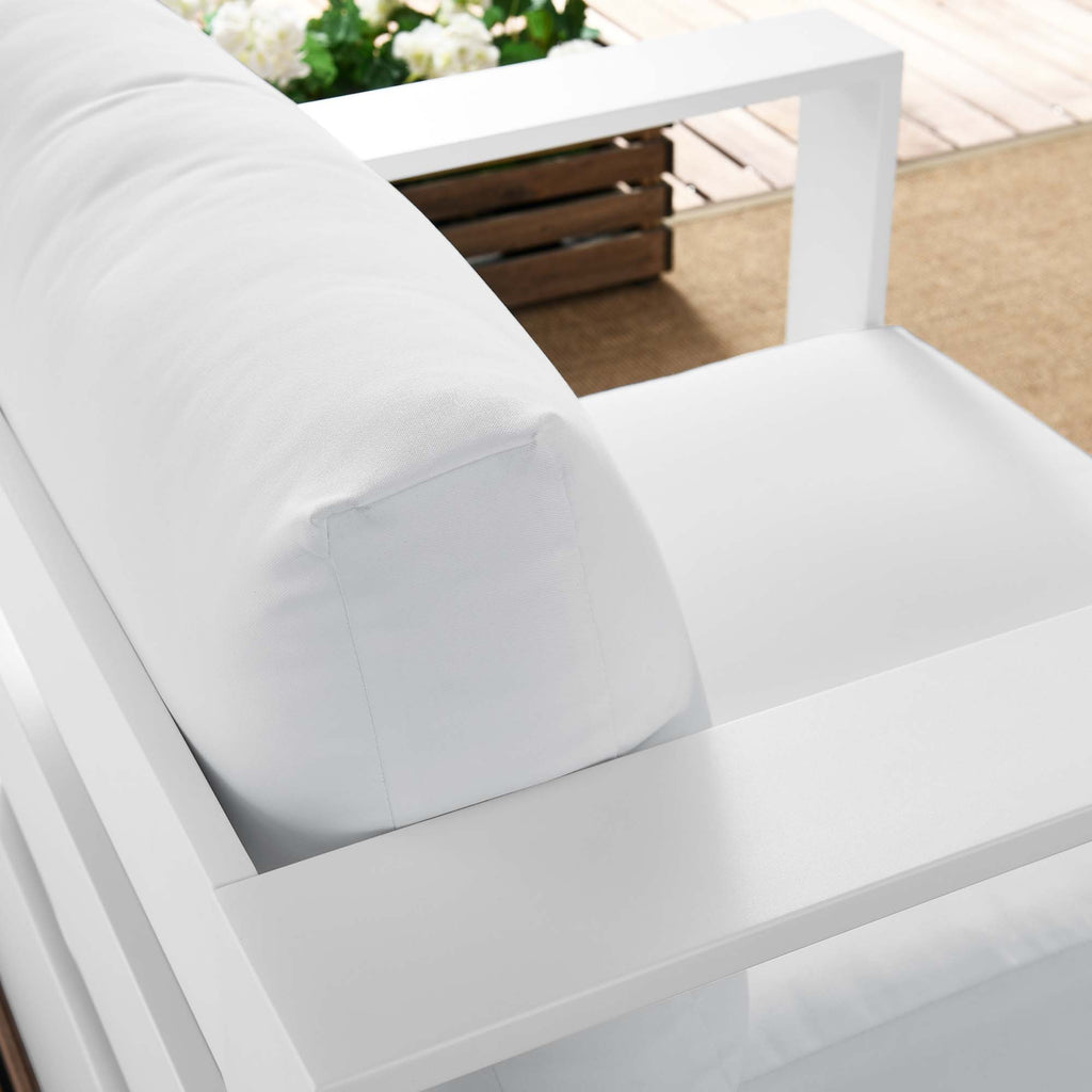 Tulsa Outdoor Powder Coated Aluminum Armchair
