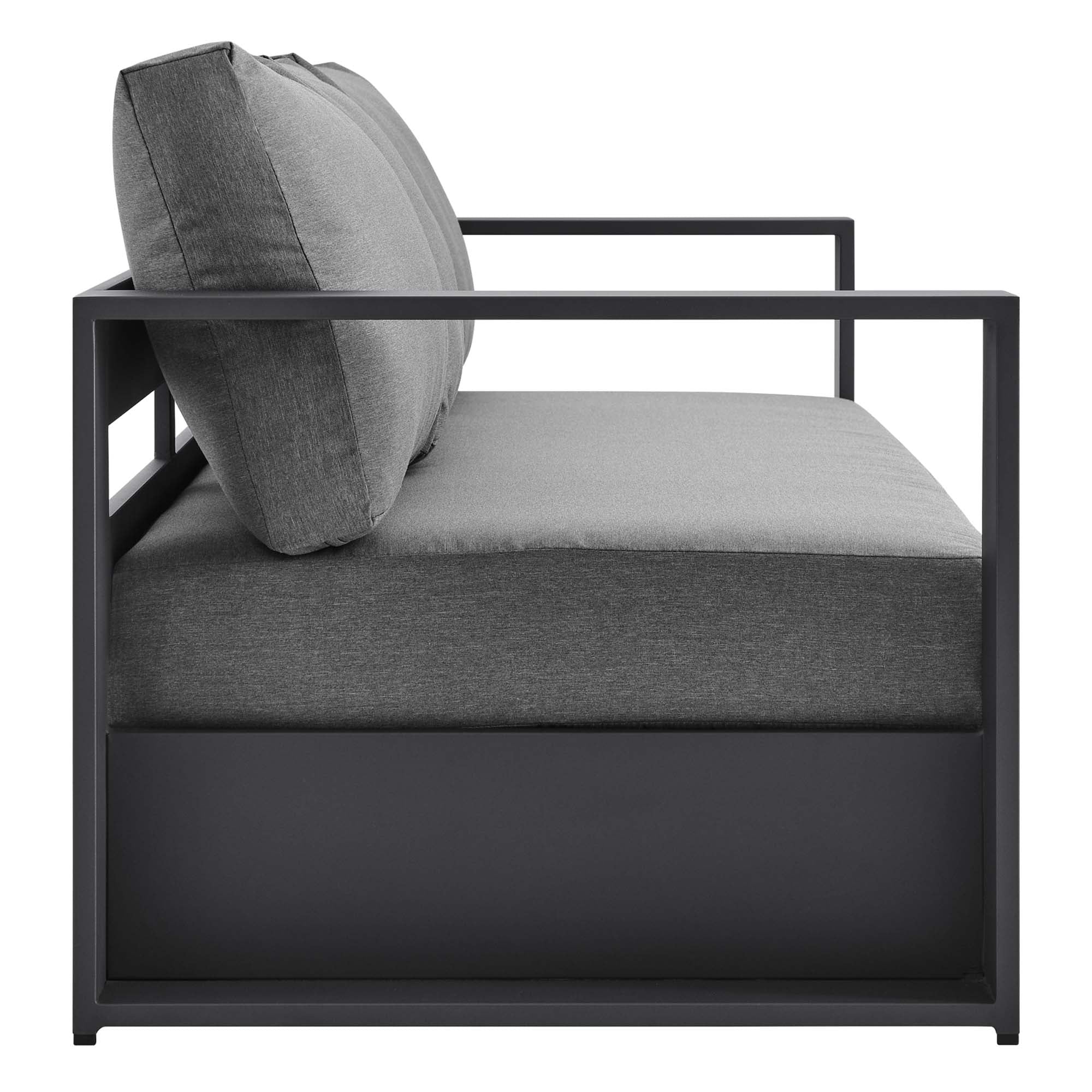 Tulsa Powder Coated Aluminum Sofa