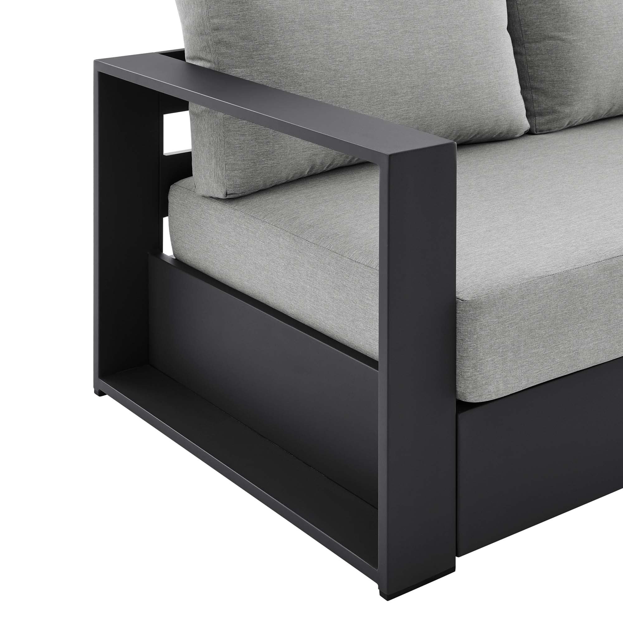 Tulsa Powder Coated Aluminum Sofa