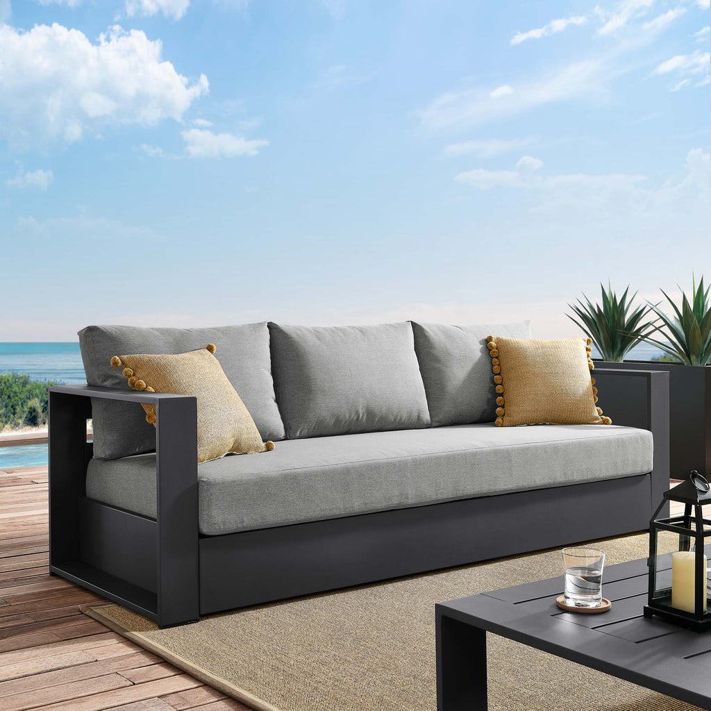 Tulsa Powder Coated Aluminum Sofa