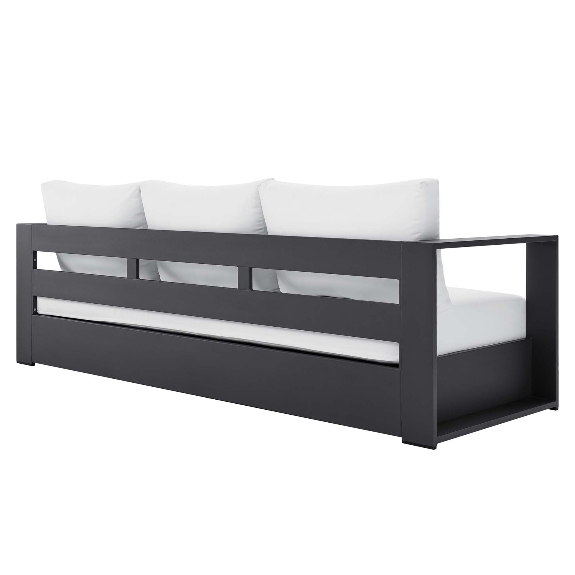 Tulsa Powder Coated Aluminum Sofa