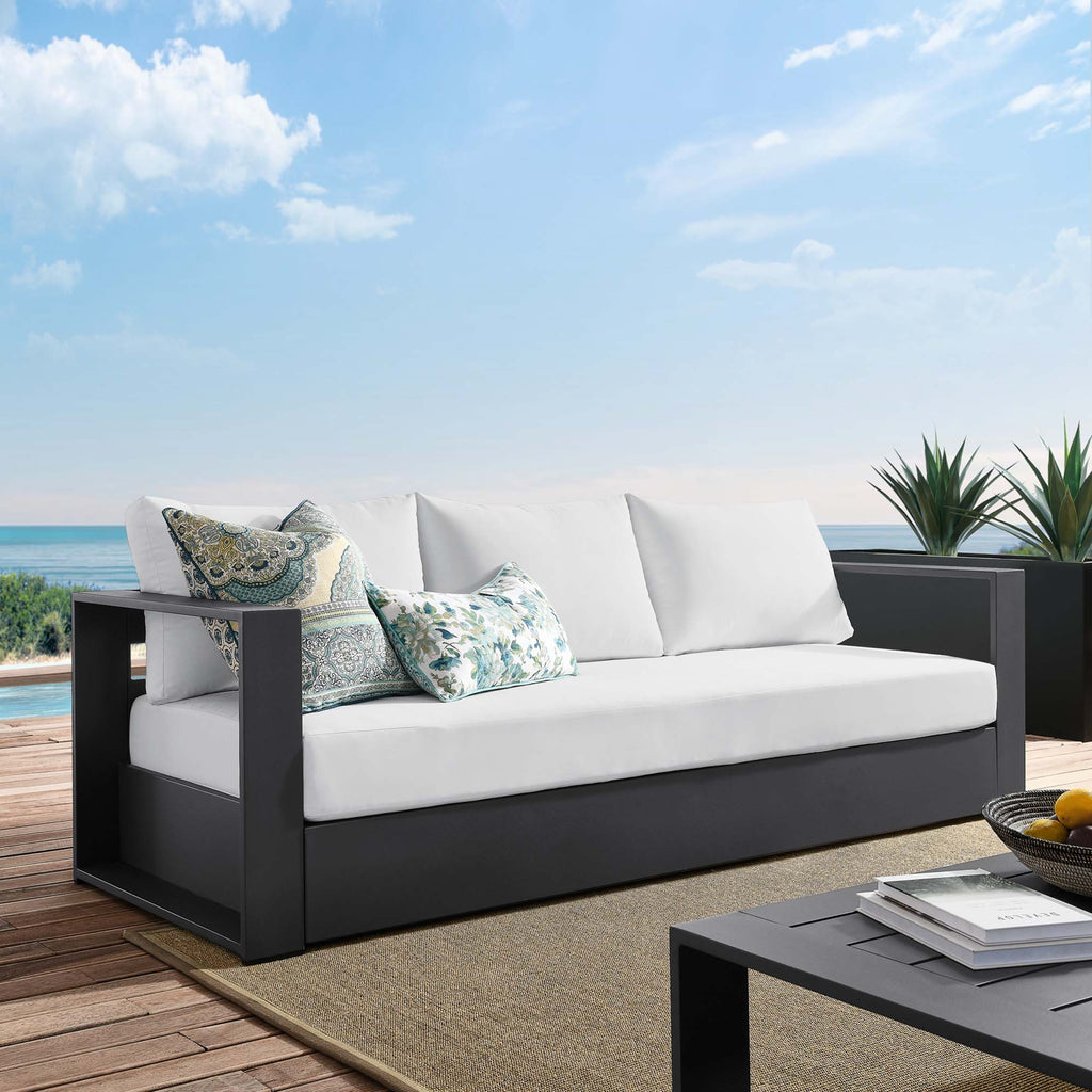 Tulsa Powder Coated Aluminum Sofa