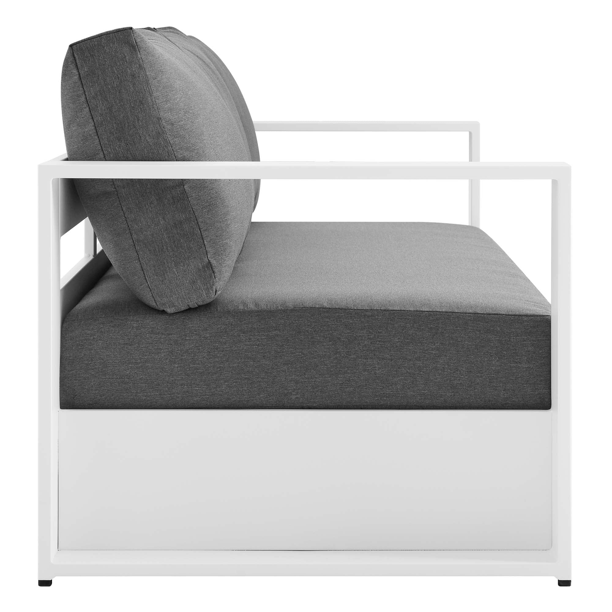 Tulsa Powder Coated Aluminum Sofa