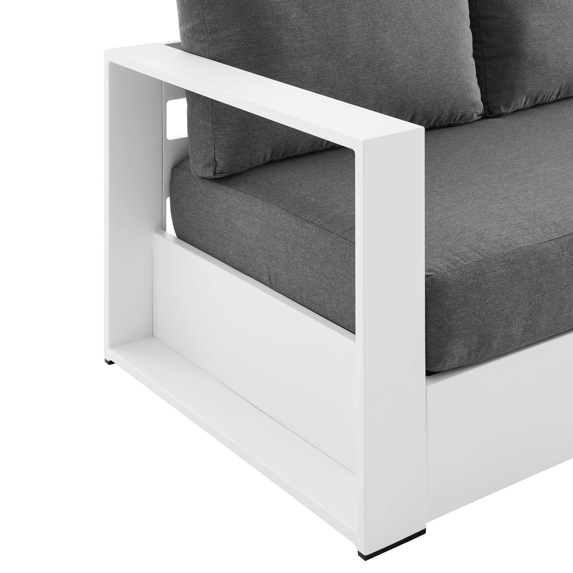 Tulsa Powder Coated Aluminum Sofa