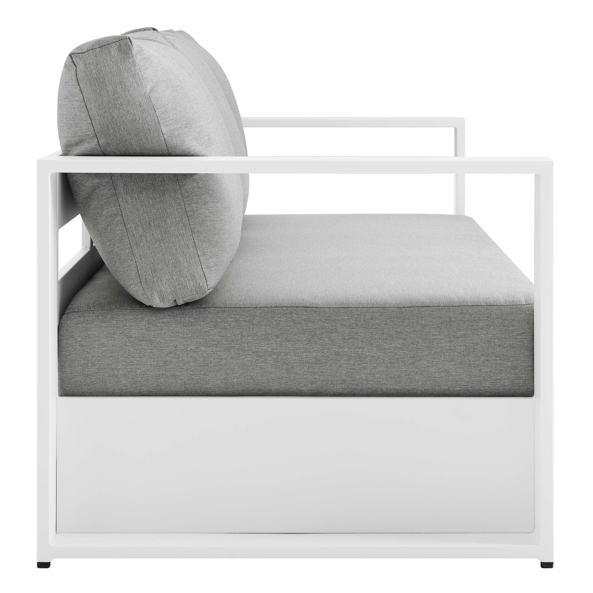 Tulsa Powder Coated Aluminum Sofa