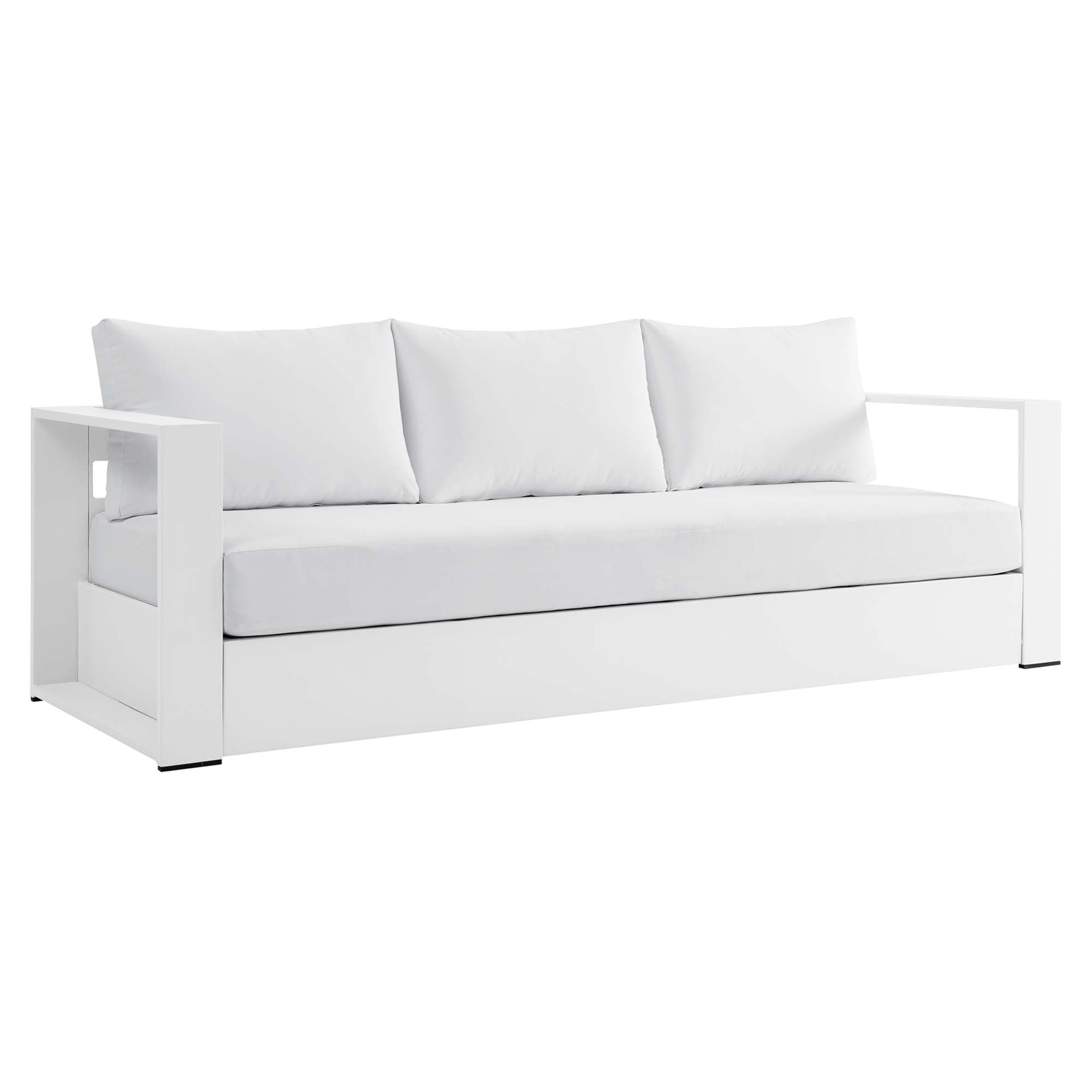 Tulsa Powder Coated Aluminum Sofa