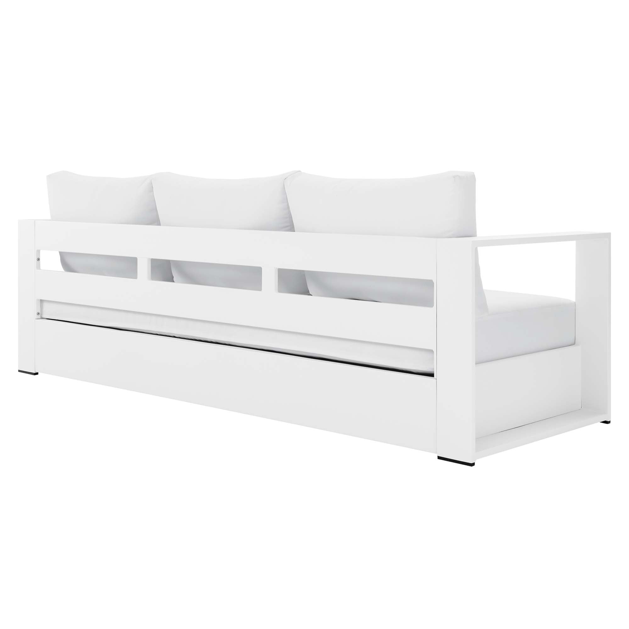 Tulsa Powder Coated Aluminum Sofa
