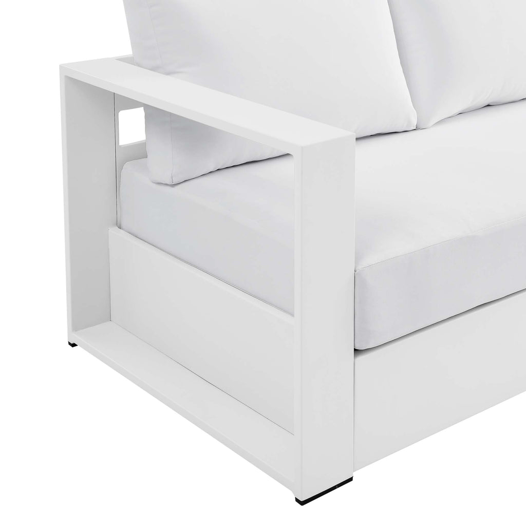 Tulsa Powder Coated Aluminum Sofa