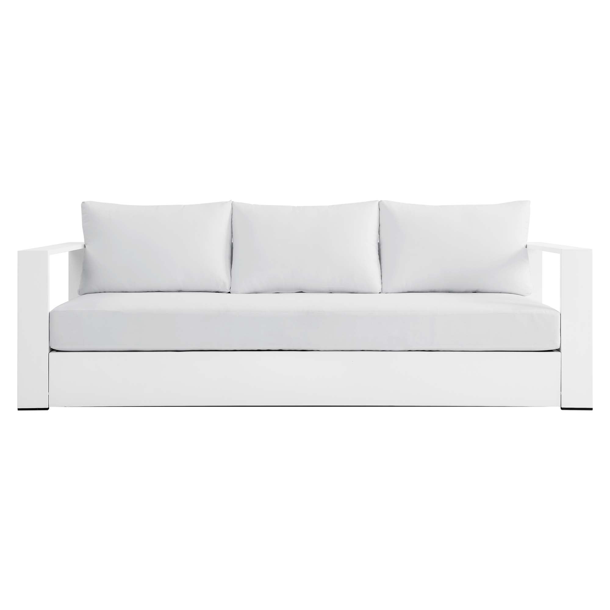 Tulsa Powder Coated Aluminum Sofa