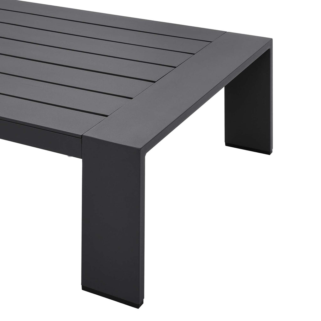 Tulsa Outdoor Powder Coated Aluminum Coffee Table