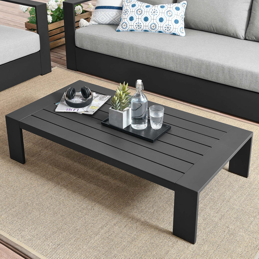 Tulsa Outdoor Powder Coated Aluminum Coffee Table