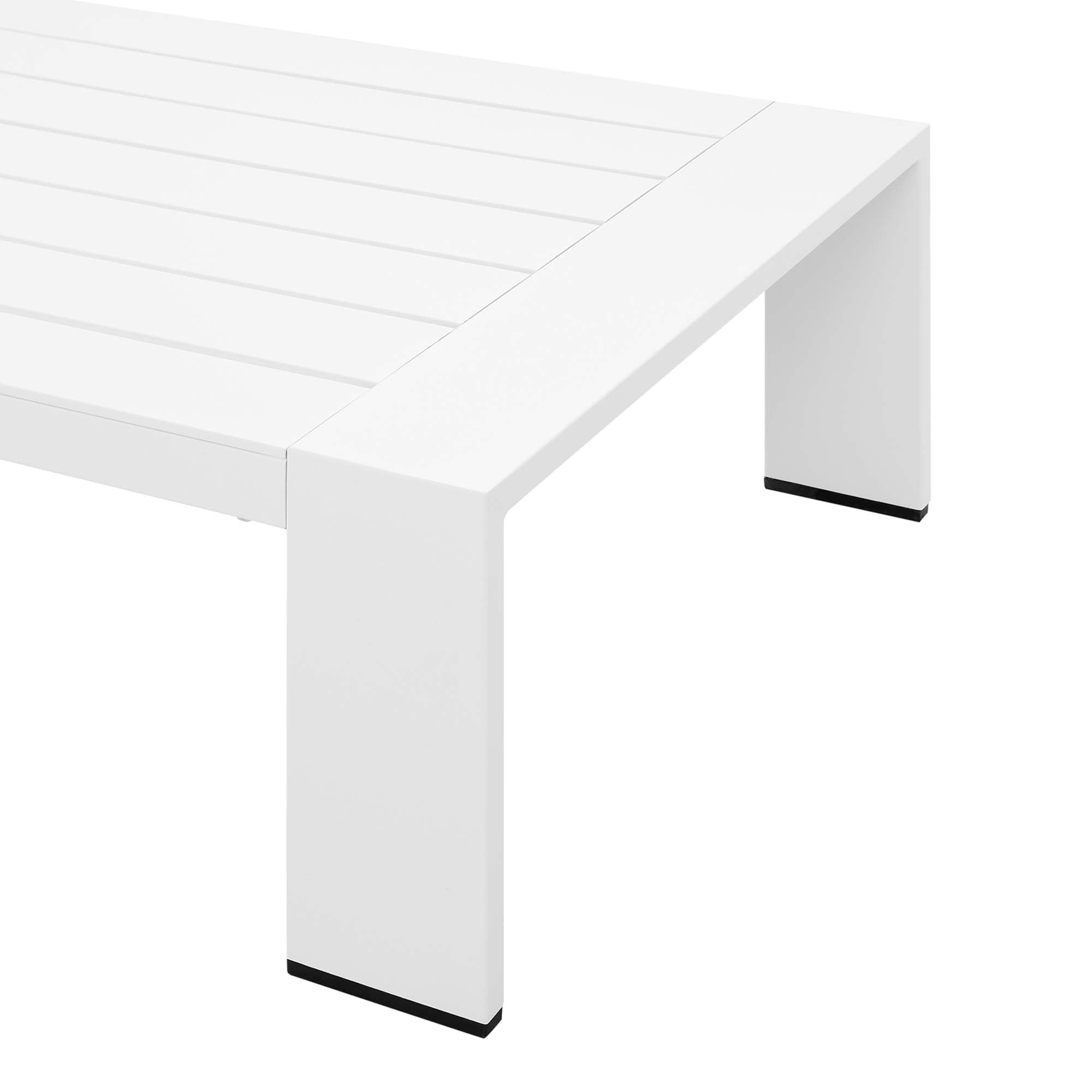 Tulsa Outdoor Powder Coated Aluminum Coffee Table