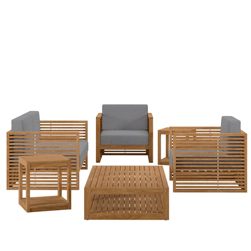 Barkley 6 Piece Teak Outdoor Set