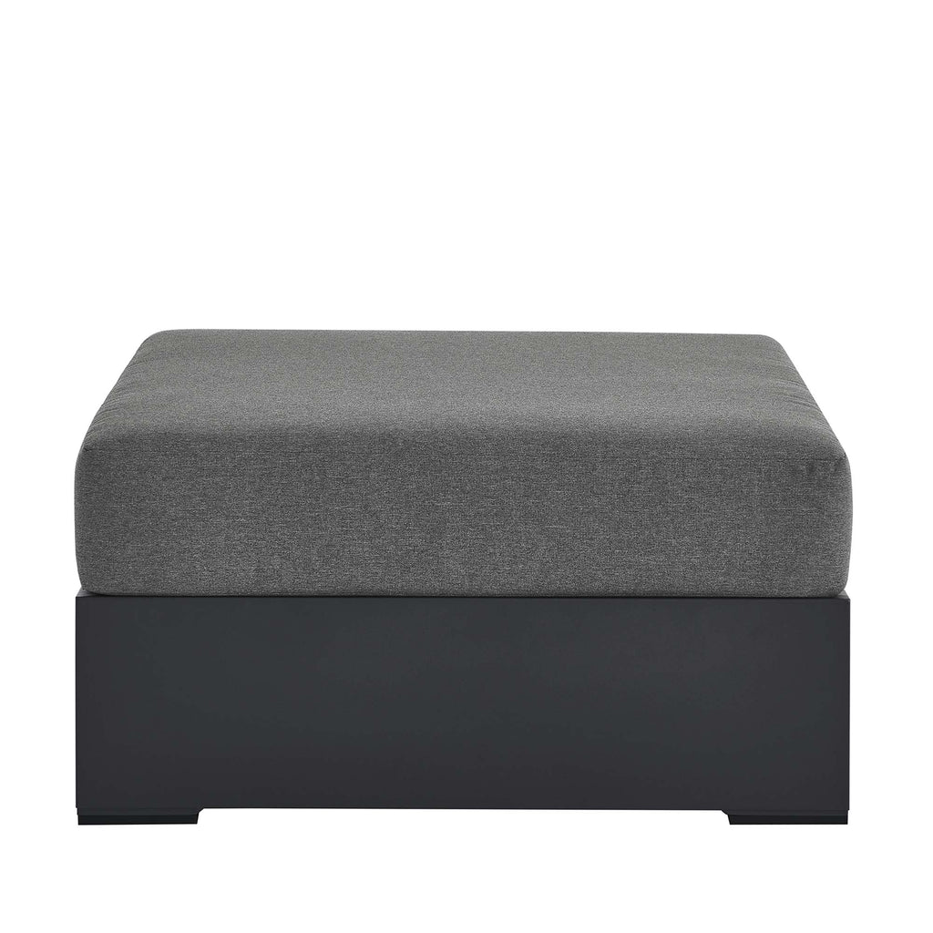 Tulsa Outdoor Powder Coated Aluminum Ottoman