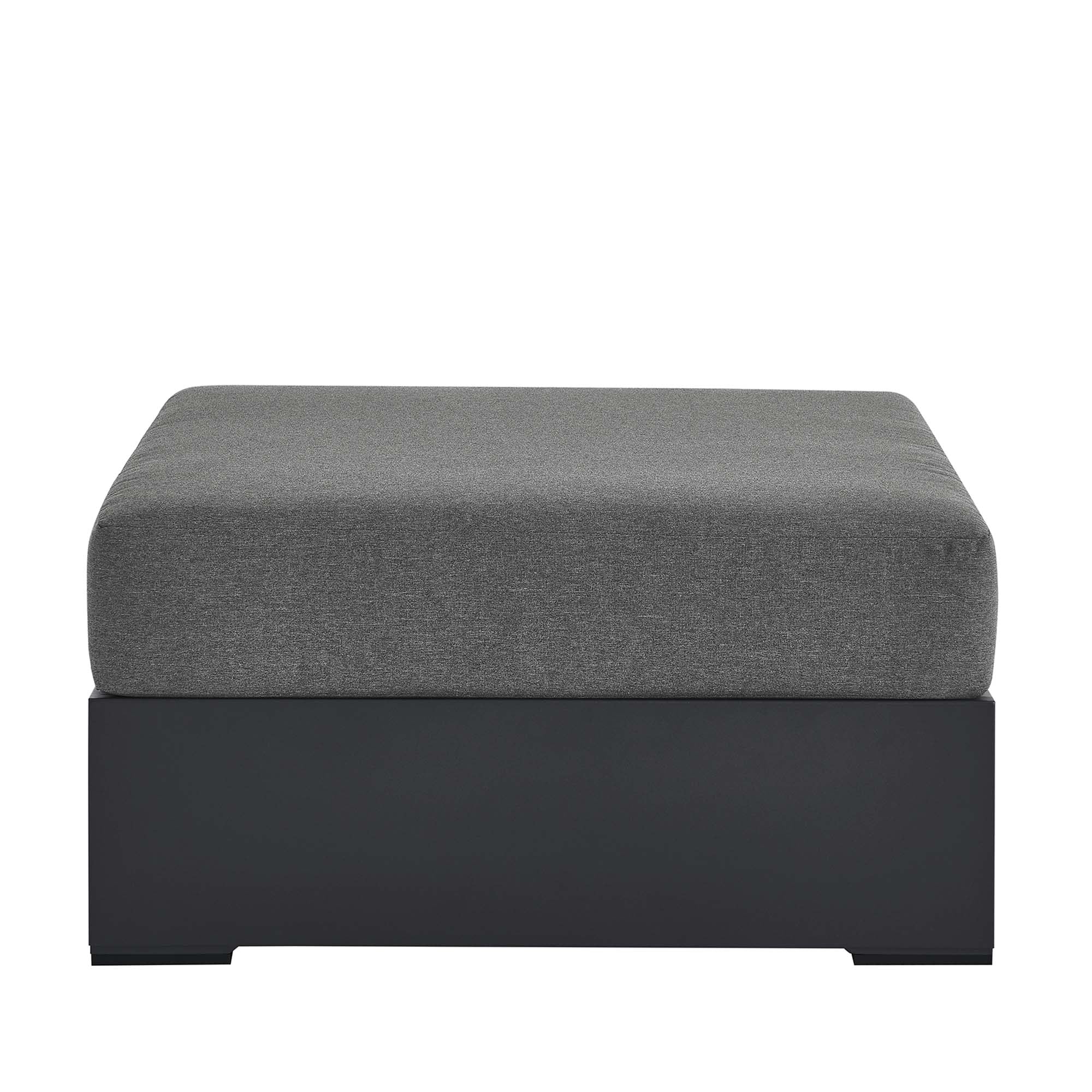 Tulsa Outdoor Powder Coated Aluminum Ottoman