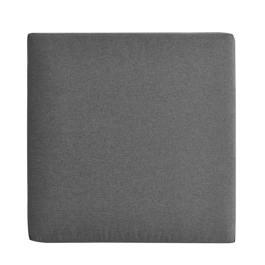 Tulsa Outdoor Powder Coated Aluminum Ottoman