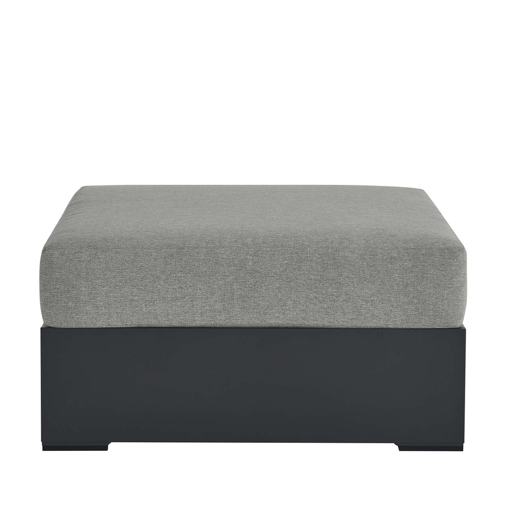 Tulsa Outdoor Powder Coated Aluminum Ottoman
