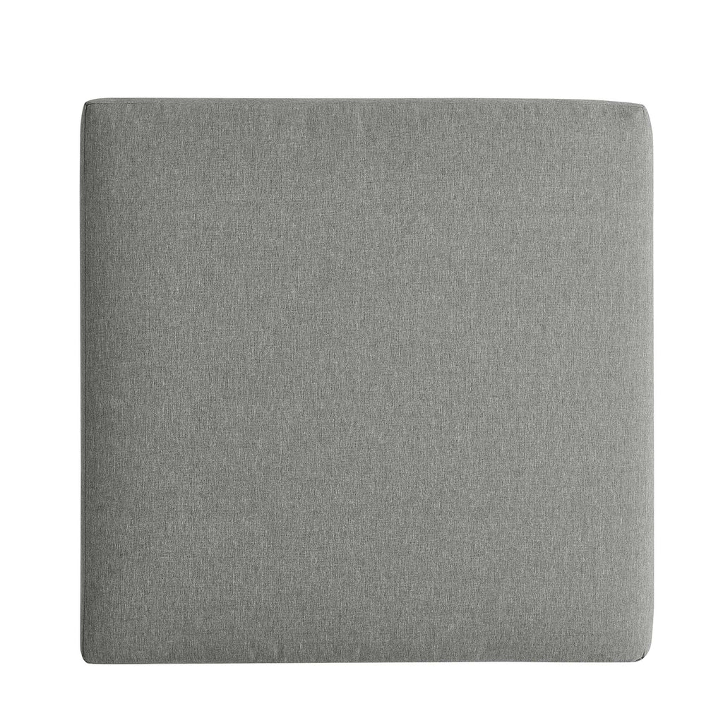 Tulsa Outdoor Powder Coated Aluminum Ottoman