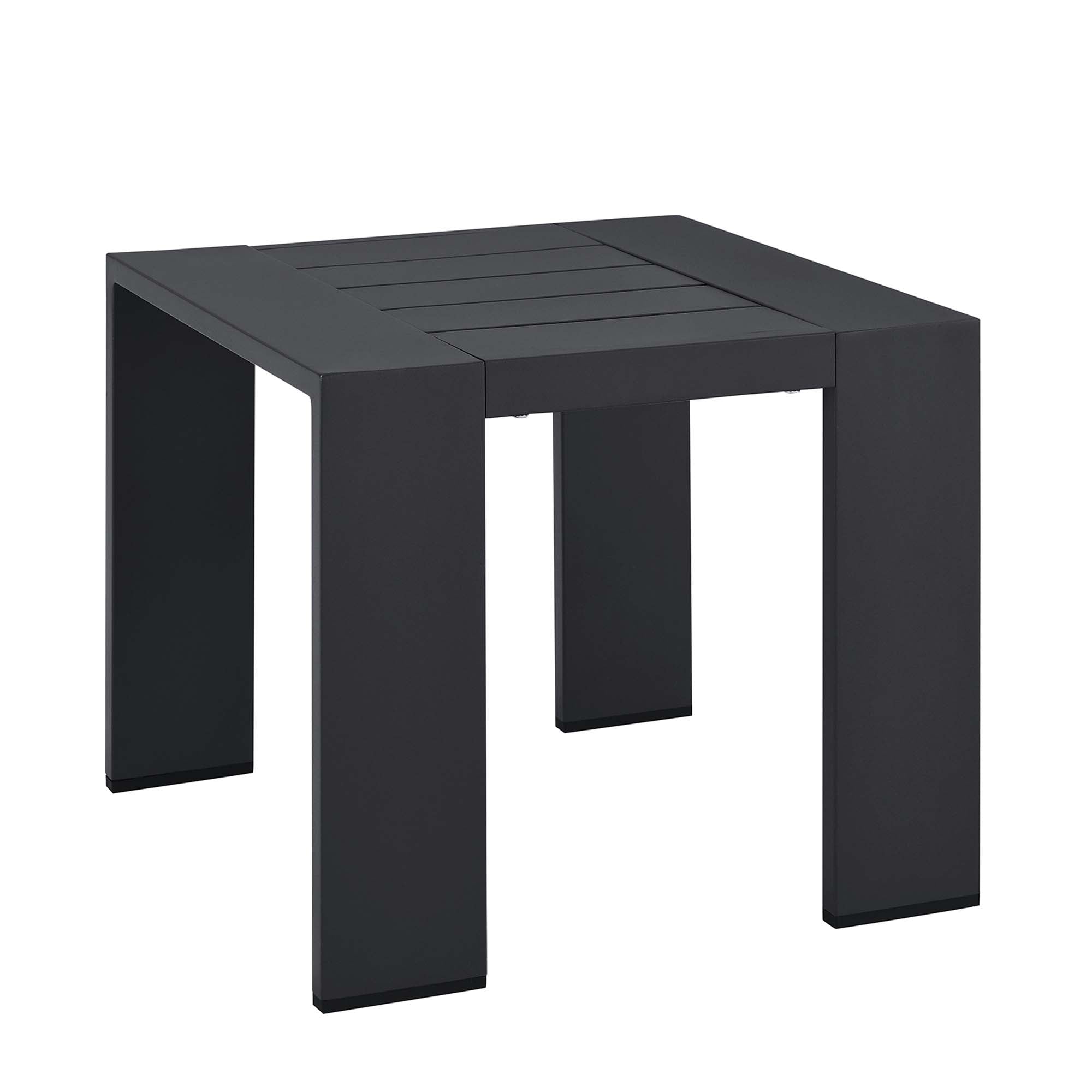 Tulsa Outdoor Powder Coated Aluminum End Table