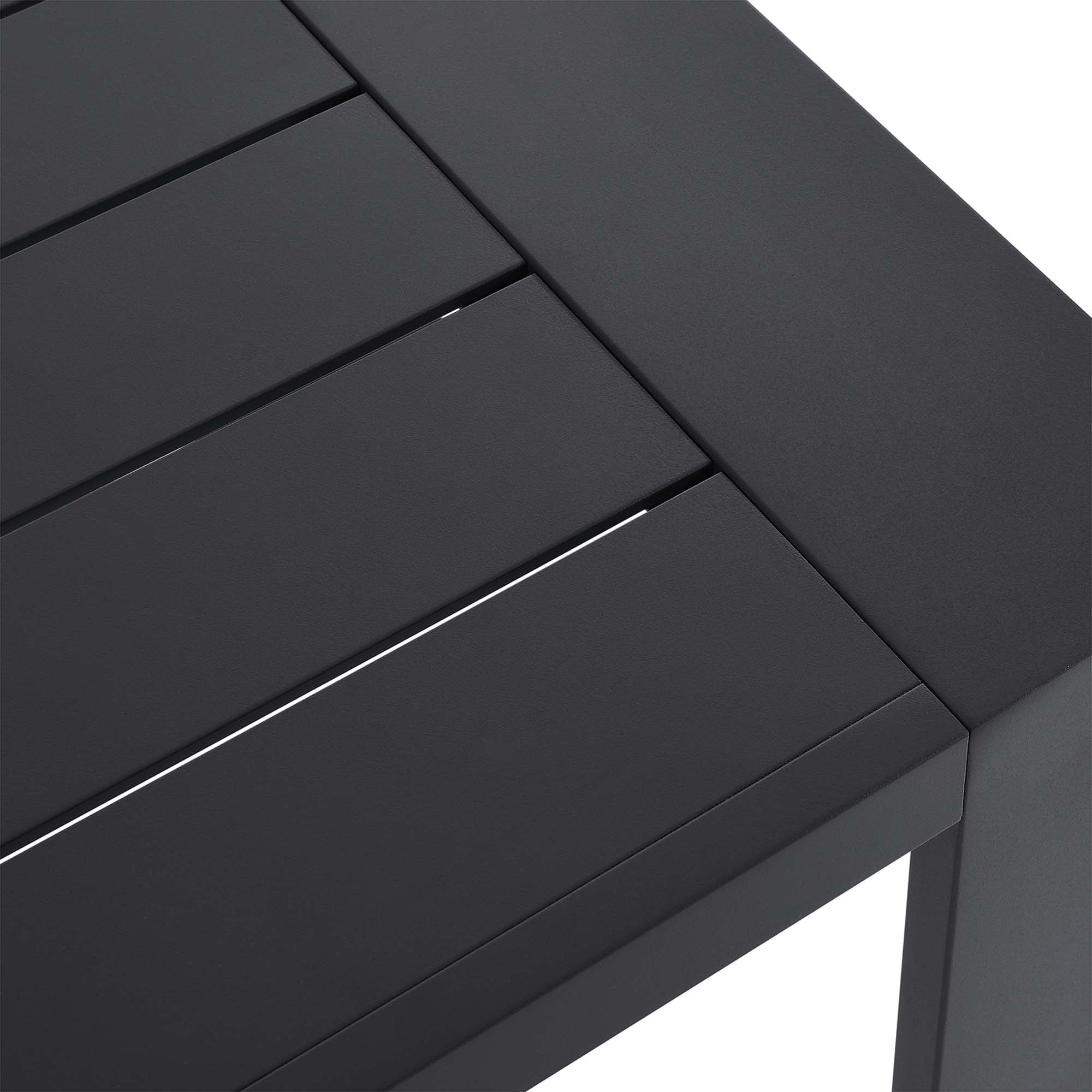 Tulsa Outdoor Powder Coated Aluminum End Table