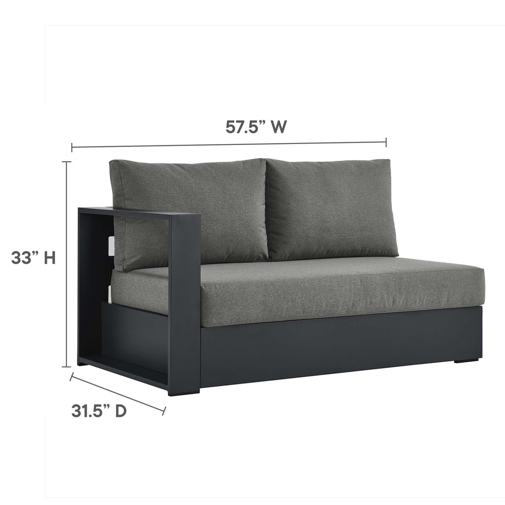 Tulsa 3 Piece Powder Coated Sectional Sofa