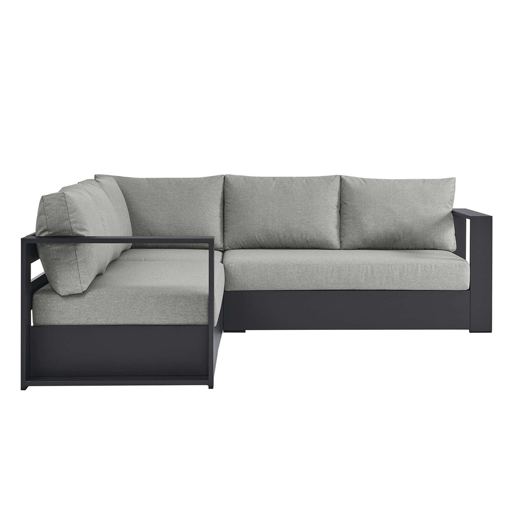 Tulsa 3 Piece Powder Coated Sectional Sofa