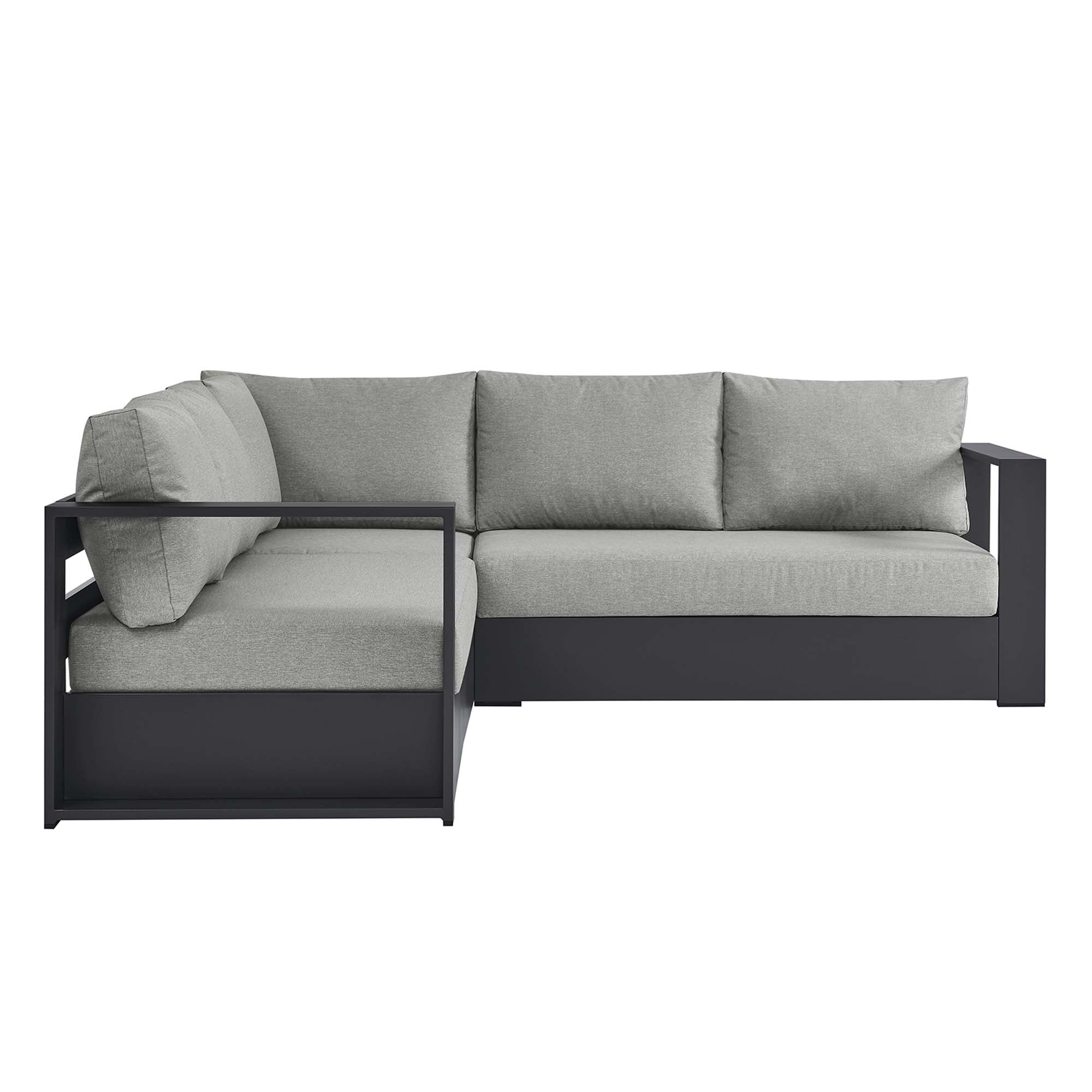 Tulsa 3 Piece Powder Coated Sectional Sofa
