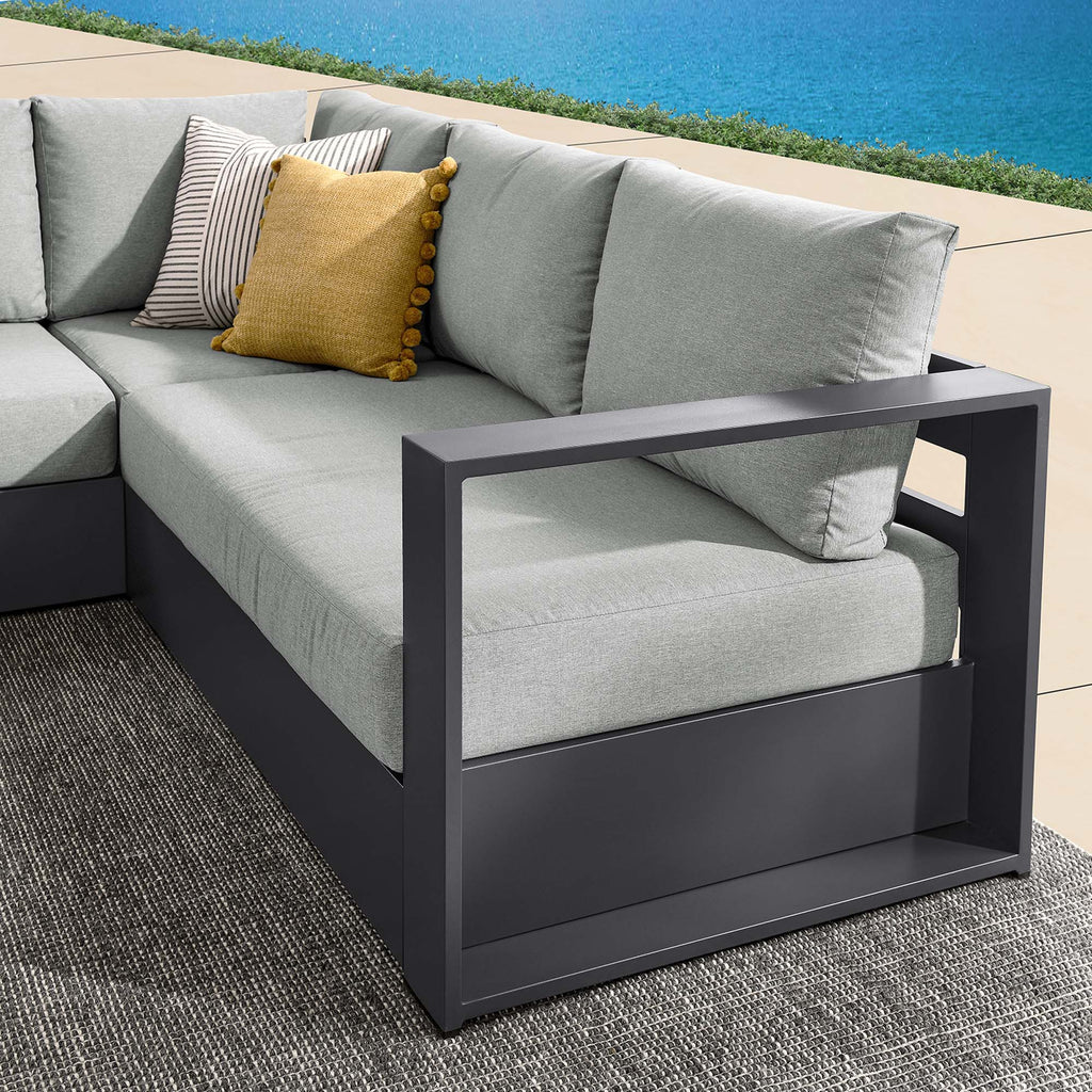 Tulsa 3 Piece Powder Coated Sectional Sofa