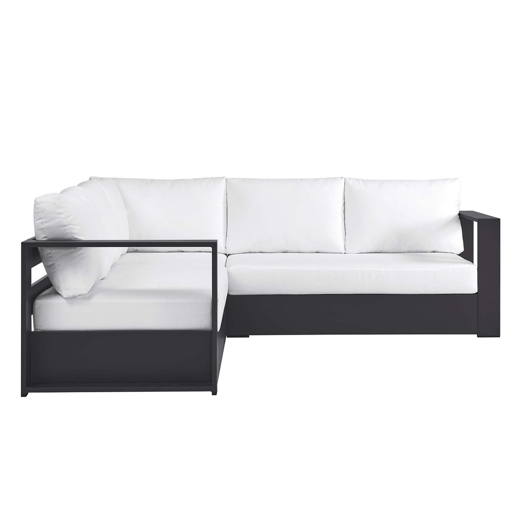 Tulsa 3 Piece Powder Coated Sectional Sofa