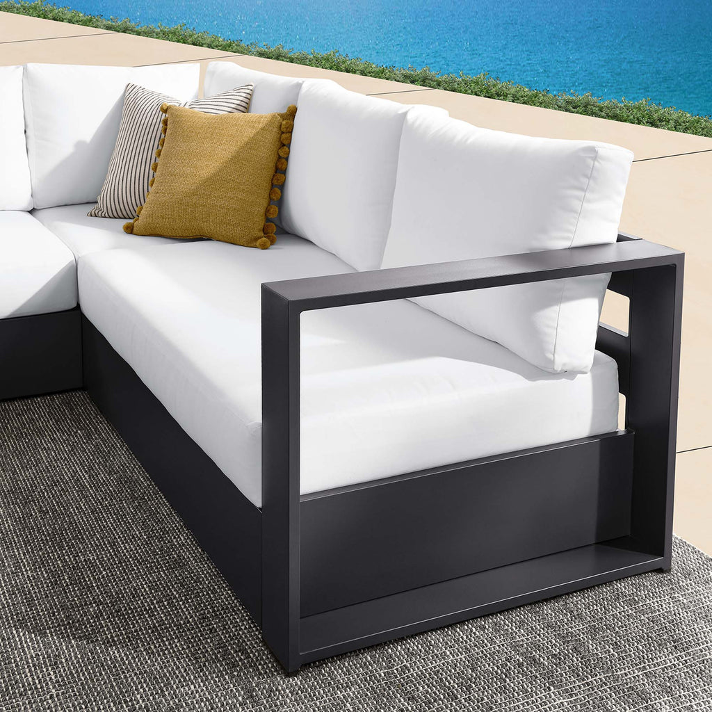 Tulsa 3 Piece Powder Coated Sectional Sofa