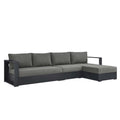 Tulsa 3 Piece Powder Coated Sectional Sofa Left Facing