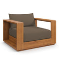 Tulsa Outdoor Acacia Wood Chair